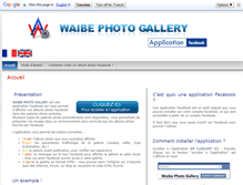 Tablet Screenshot of photo-gallery.waibe.fr