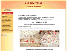 Tablet Screenshot of lptraiteur.waibe.fr