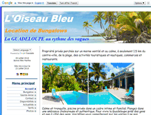 Tablet Screenshot of loiseaubleu971.waibe.fr
